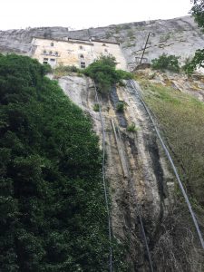 Monastery from below | Amrita Grace